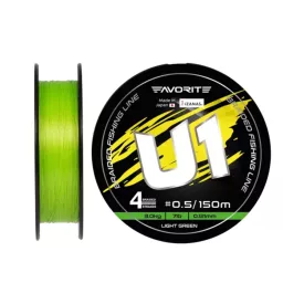 Favorite U1 PE#3.0 (0,296 mm) 40lb (18 kg) 150m Light Green