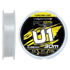 Favorite U1 FC 0,26 mm/4,58 kg (30m) fluorocarbon zsinór