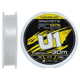 Favorite U1 FC 0,22 mm/3,46 kg (30m) fluorocarbon zsinór