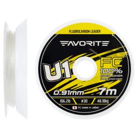 Favorite U1 FC 0,91 mm/48,18 kg (7m) fluorocarbon zsinór