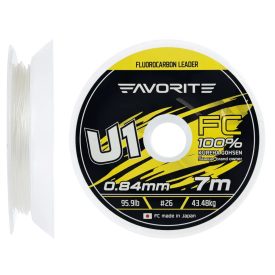 Favorite U1 FC 0,84 mm/43,48 kg (7m) fluorocarbon zsinór
