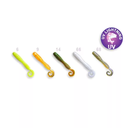 Crazy Fish Active Slug 50-M86-6 twiszter