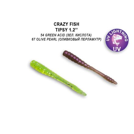 Crazy Fish Tipsy 30-54/67-5 műcsali kreatúra