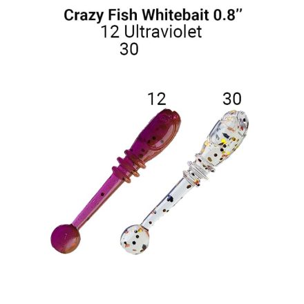 Crazy Fish Whitebait 20-12-6 / 20-30-6 műcsali kreatúra
