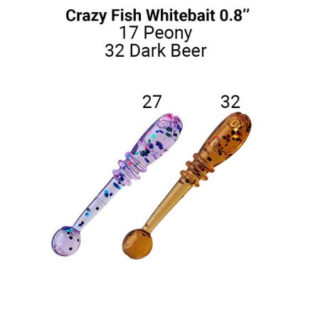 Crazy Fish Whitebait 20-27-6 / 20-32-6 műcsali kreatúra