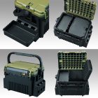 Meiho Versus VS-7055N műanyag horgász láda Fekete