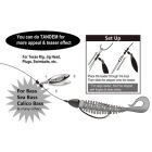 Decoy BL-5S Blade WL #2 Willow Leaf Silver - villantó penge