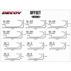 DECOY WORM 5 OFFSET #2/0 offset horog