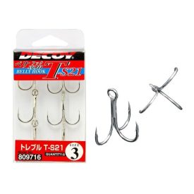   HÁRMAS HOROG DECOY T-S21 BELLY HOOK #8 "patkózni"