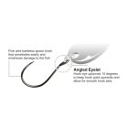 DECOY AREA Hook TYPE II AH-2  #6 Barbless (szakáll nélküli) horog