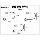 DECOY AREA HOOK TYPE III AH-3 #12 Magic Barbless (mikro szakállas) horog