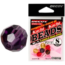DECOY B-1 KACHI BEADS S #PURPLE ütköző gyöngy