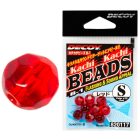 DECOY B-1 KACHI BEADS M #RED ütköző gyöngy