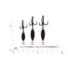 DECOY Y-S21BT ROLLING BLADE #6 (silver) hármashorog kiegészítő villantó kanállal