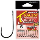 DECOY Single-31OP TRACIN' SINGLE OPEN EYE #8 zárható horogszemmel