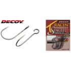 DECOY Single-31OP TRACIN' SINGLE OPEN EYE #8 zárható horogszemmel