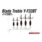 DECOY Y-F33BT ROLLING BLADE #10 (silver) hármashorog kiegészítő villantó kanállal