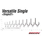 DECOY SINGLE-37 VERSATILE SINGLE #2/0 nagyfülű horog