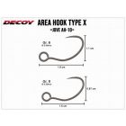 DECOY AREA HOOK TYPE-X AH-10 JOVE #6 barbless (szakáll nélküli) horog