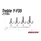 HÁRMAS HOROG DECOY Y-F35 FINE & LONG SHANK #2
