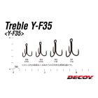 HÁRMAS HOROG DECOY Y-F35 FINE & LONG SHANK #1