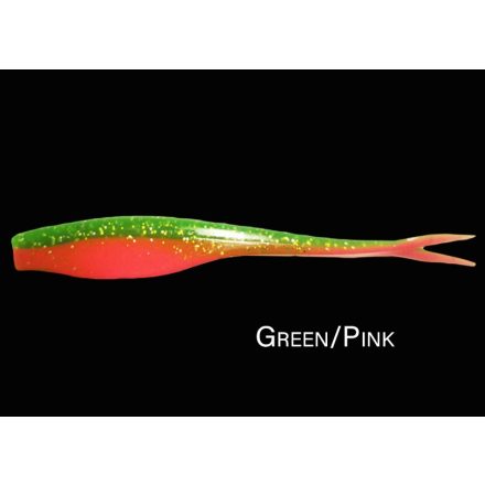 Basic Lures Slag 5.5" / Green/Pink műcsali kreatúra
