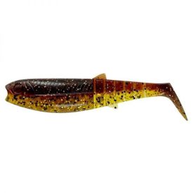   Savage Gear Cannibal Shad 10cm Motoroil UV (5 db/csomag) gumihal
