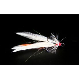 Trio Trailer-Hook #2 Owner / White-Orange Hackled