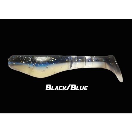 Basic Lures Classic Shad 2" / Black/Blue gumihal