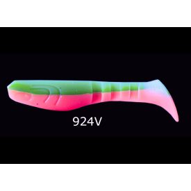 Basic Lures Classic Shad 2.5" / Green/Pink gumihal