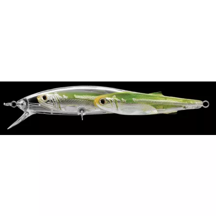 LiveTarget BaitBall Glass Minnow /952 Silver/Green wobbler műcsali