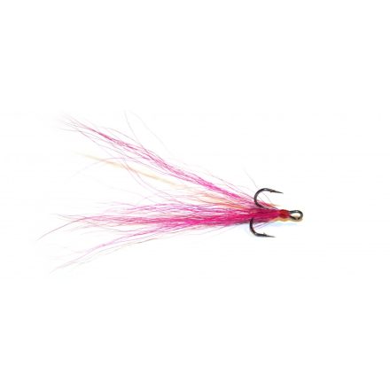 Bucktail Trailer-Hook #6 Owner / Pink-White