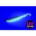 Molix RA Shad 3.8" / #686 - *UV Electric Blue Chart gumihal