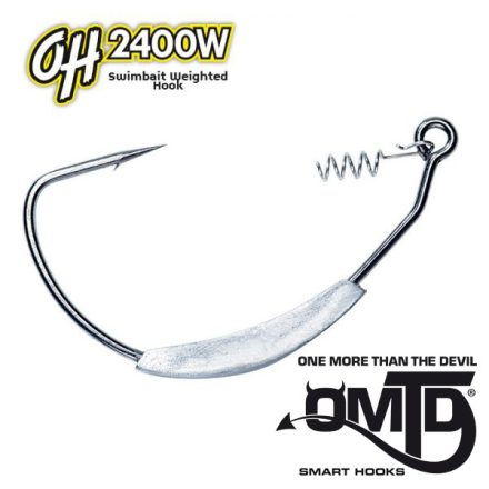 OMTD Big Swimbait Weighted Hook OH-2400W / 14 g #9/0 (2db/cs.)