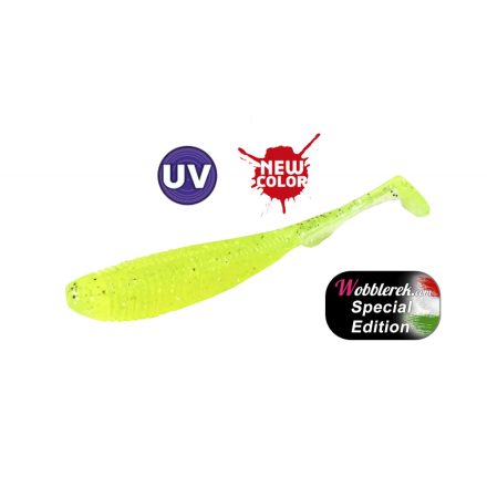 Molix RA Shad 3.0" / #488 - UV Tournament Chartreuse gumihal