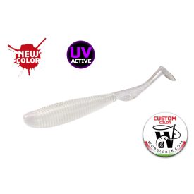   Molix RA Shad 3.0" / #626 - *UV Tournament Trans Pearl gumihal