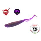 Molix RA Shad 3.0" / #627 - *UV Tournament Mystic Purple gumihal