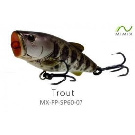 MIMIX Sonic Popper / Trout felszíni wobbler