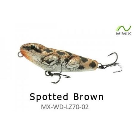 MIMIX Liz Of Oz / Spotted Brown felszíni wobbler