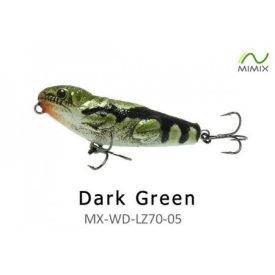 MIMIX Liz Of Oz / Dark Green felszíni wobbler
