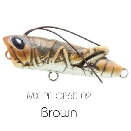 MIMIX GrassPopper / Brown felszíni wobbler