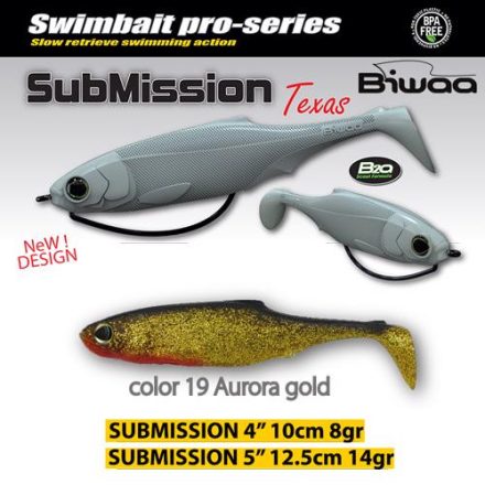 SUBMISSION 5" 13cm 19 Aurora Gold gumihal