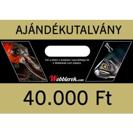 Ajándékutalvány 40000 Forint