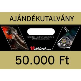 Ajándékutalvány 50000 Forint
