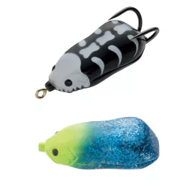   TIEMCO VAJRA FROG HSP-55 HOOKING SPECIAL 5.5cm 16.5gr 18 Yellow Head/Blue Glitter