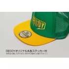SAPKA DECOY DA-17 FLAT MESH CAP Black Grey