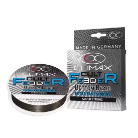 CLIMAX CULT FEEDER BOTTOM BRAID 110m 0.09mm 4.1kg Dark Grey