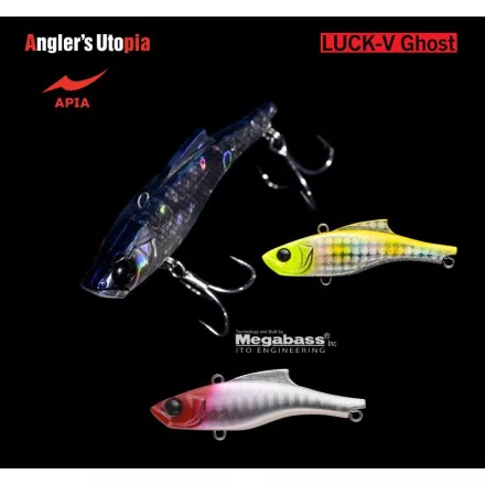 APIA LUCK-V GHOST 65mm 15gr 02 Red Head Holo