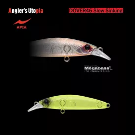 APIA DOVER 46 SLOW SINKING 46mm 2.3gr 04 Clear Chart Glitter