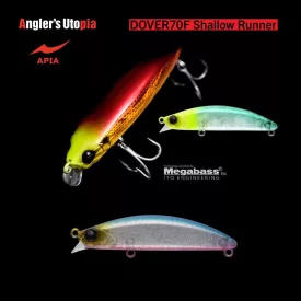 APIA DOVER 70F SHALLOW RUNNER 70mm 8.5gr 05 Redbul Dust